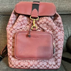 Coach Sullivan Backpack in Signature Chambray